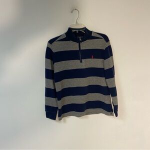 Polo Ralph Lauren Boys Quarter Zip Sweater Large (14-16)